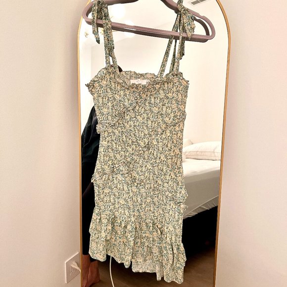 ASTR the Label Cute Smocked Floral Mini Dress - Picture 4 of 5